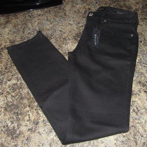 Women's PACSUN Black Active Stretch Slim Jeans 29 X 32. NWT.